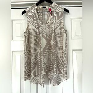 Plenty by Tracy Reese Rayon Sleeveless Top
